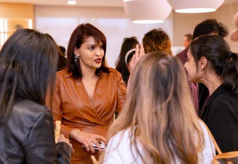 Patient consultation at dermatology practice